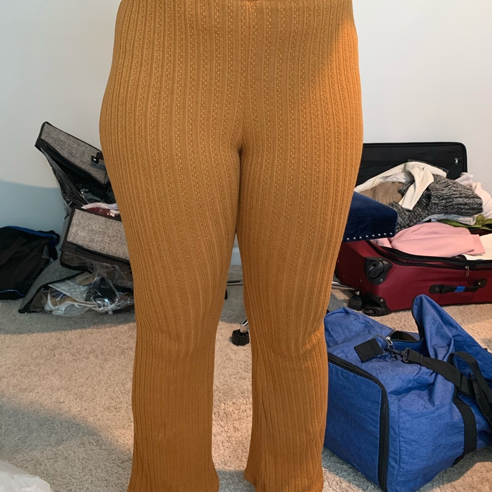 Brown fun pants